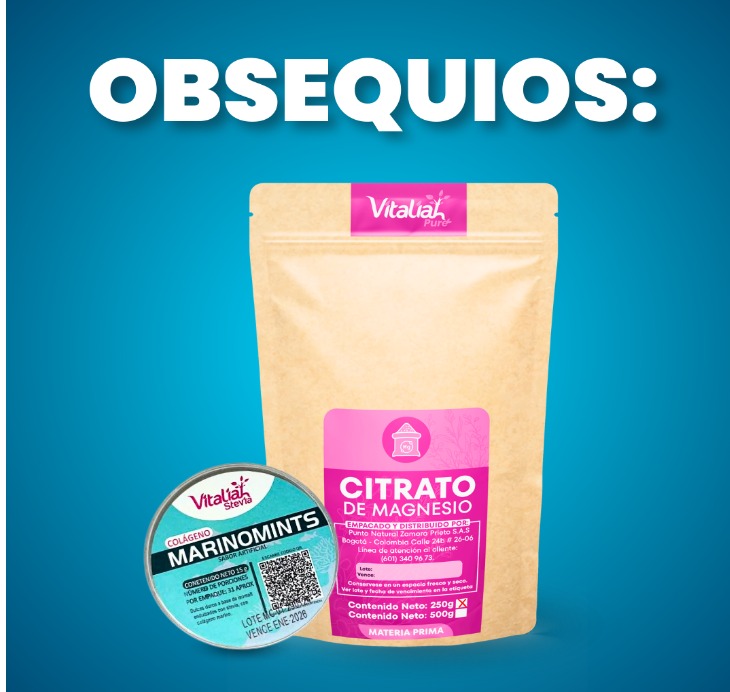 Ofertta citrato de magnesio y marinomints
